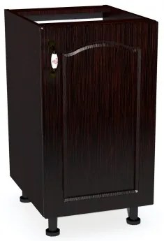 Corp inferior 50 cu 1 usa Zebra MDF mustata wenge
