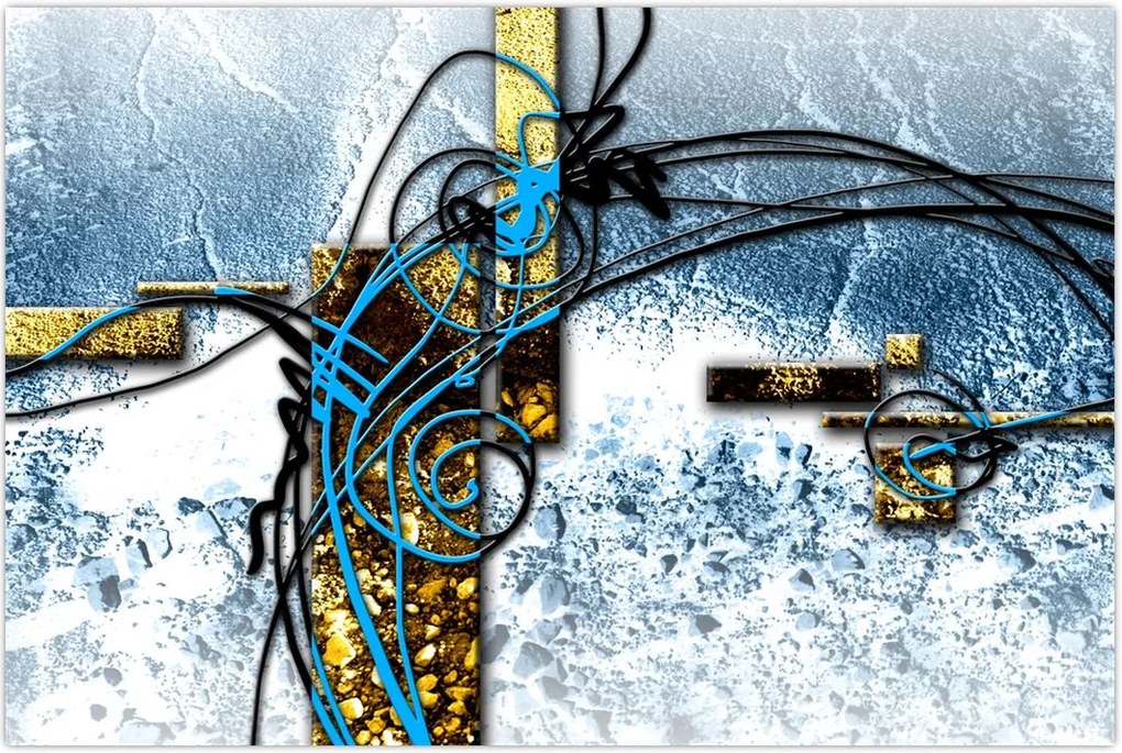 Tablou abstract (90x60 cm)