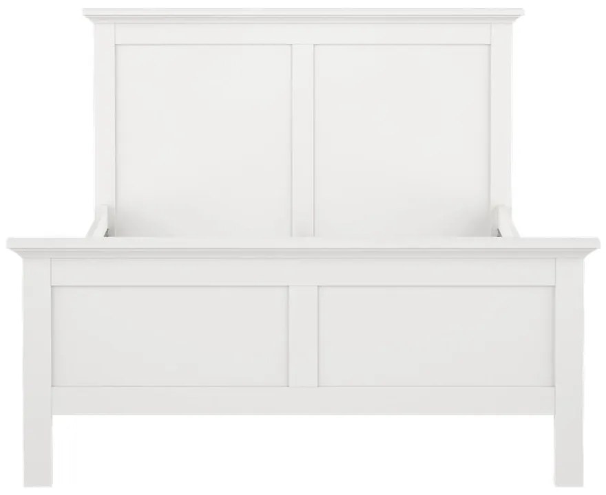 Pat matrimonial alb 140x200 cm Paris – Tvilum