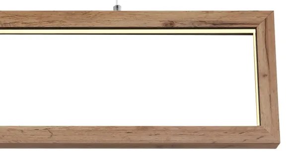 Globo 67287H - Lustră suspendată pe cablu MANDERA LED/24W/230V maro