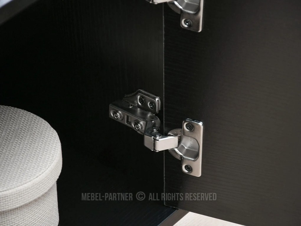Dulap Adlo (lemn negru + negru). Promo -7%. 1111797
