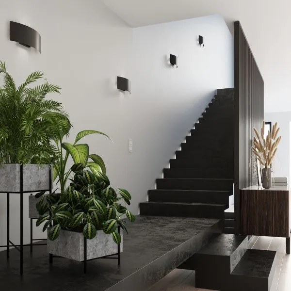 Aplică MAGNUS 2xG9/40W/230V neagră Sollux SL.0937