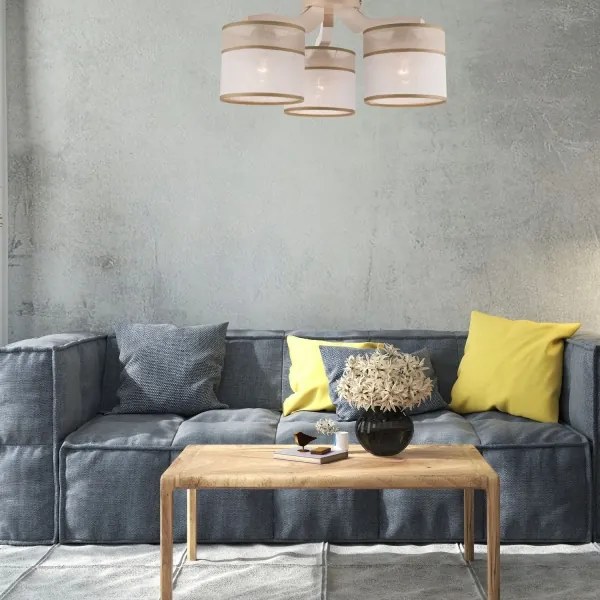 Lustr de plafon ANDREA 3xE27/60W/230V