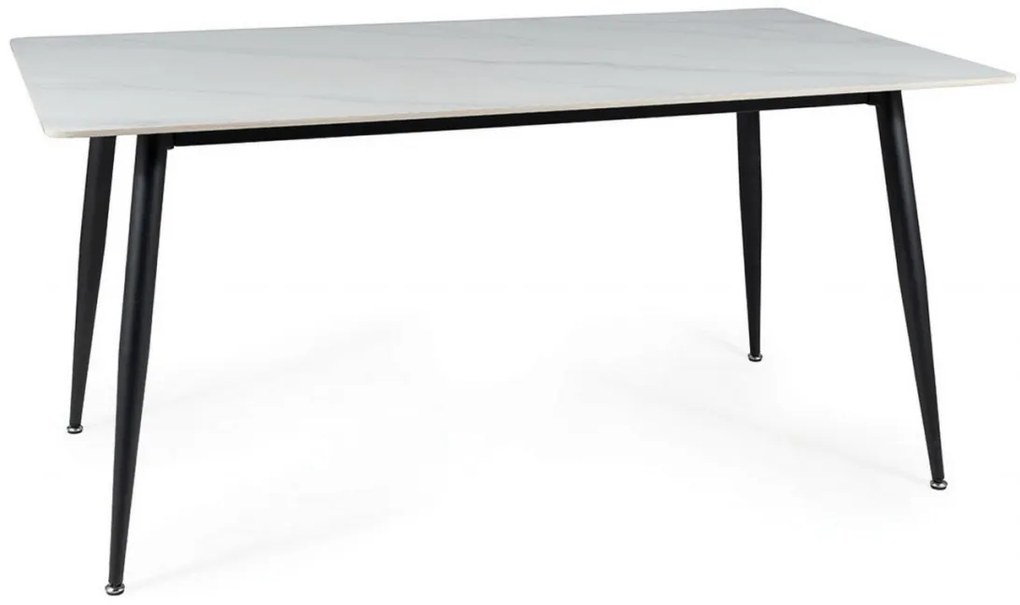 Masa Rion alb/negru L160xl90 cm