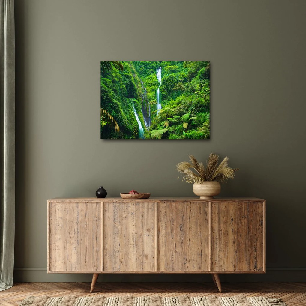 Tablou - Cascada Madakaripura, Java de Est, Indonezia (70x50 cm)