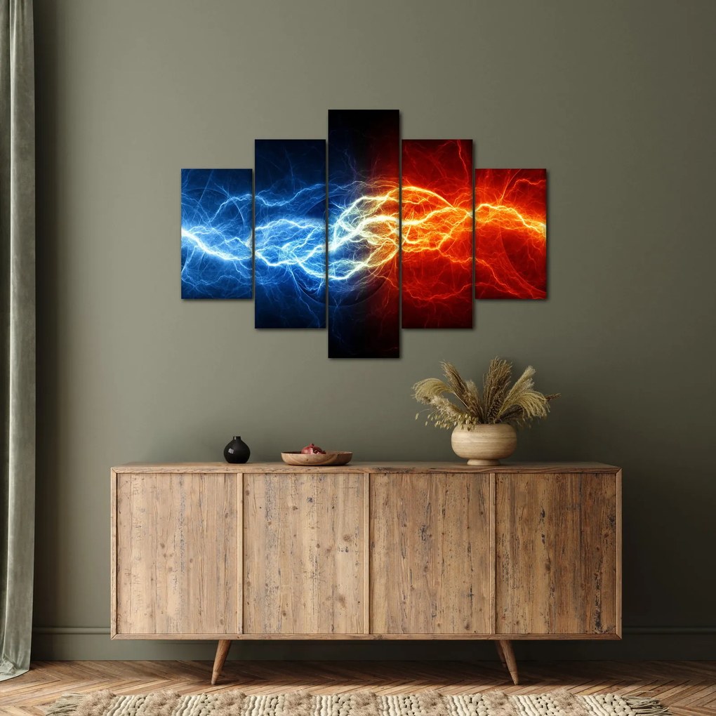 Tablou cu tensiunea de curent (150x105 cm)