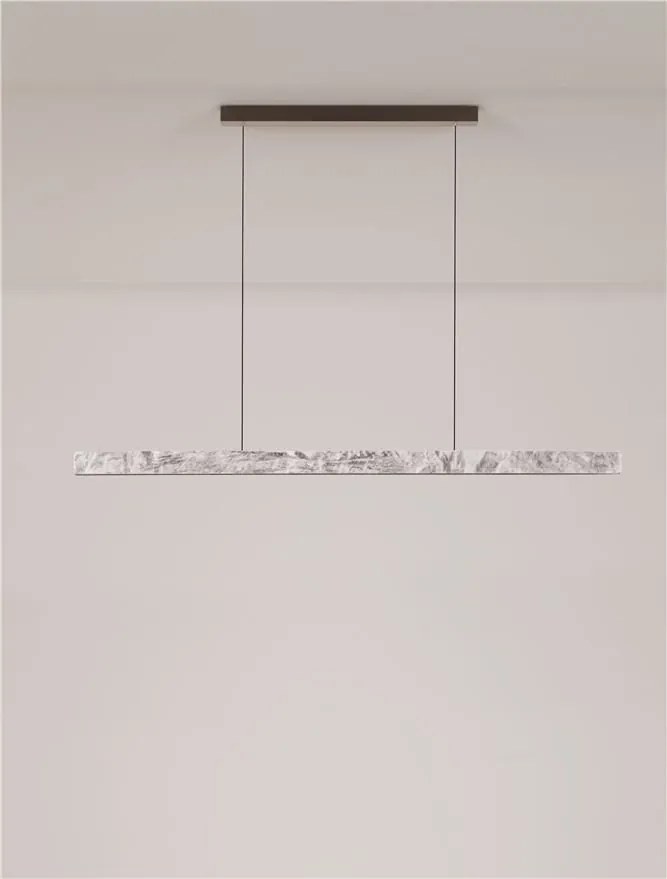 Lustra LED suspendata design decorativ VALLEY L-121cm