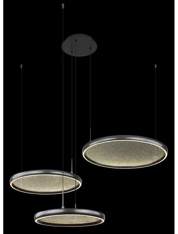 Lustra suspendata LED CCT, Telecomanda, BRIGGS 67186-60 GL