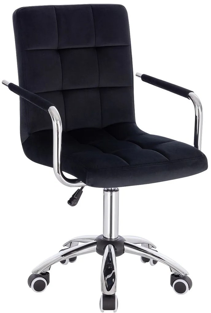 HC1015KP Scaun Neagră Catifea