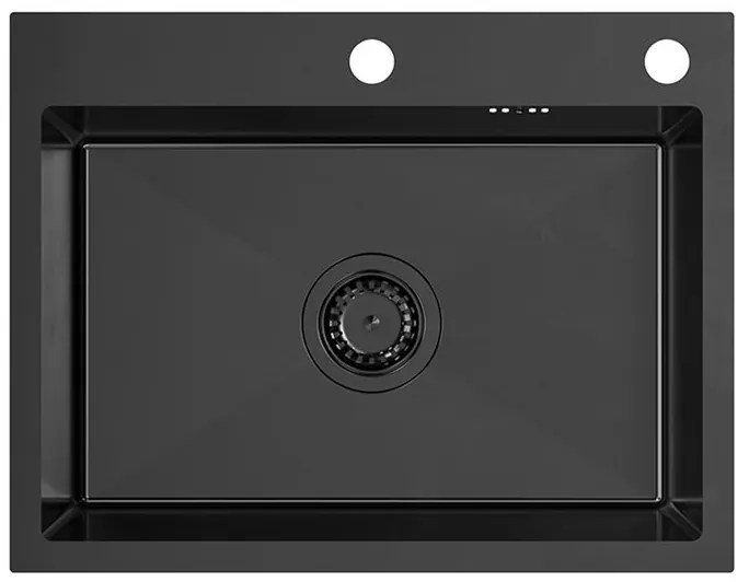 Chiuveta inox LUKE 110 WORKSTATION negru