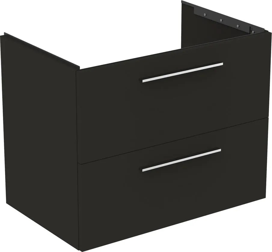 Dulap sub chiuvetă gri antracit suspendat 80x63 cm i.Life B – Ideal Standard