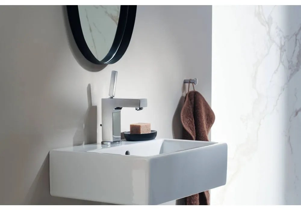 Baterie lavoar baie crom cu ventil pop-up Hansgrohe Axor Citterio 140