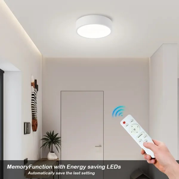 Brilagi - Lampă LED reglabilă POOL LED/18W/230V 3000-6000K 20 cm albă + telecomandă