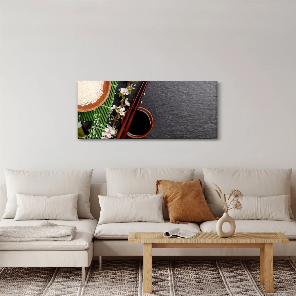 Tablou - Sushi (120x50 cm)