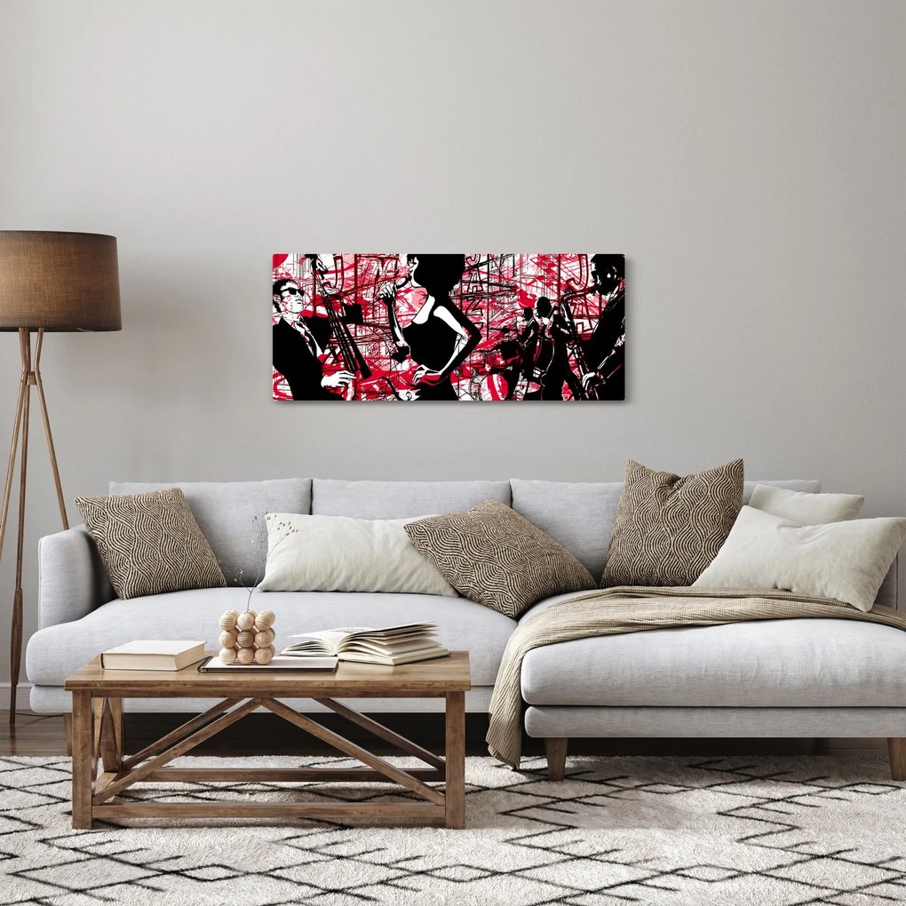 Tablou - Jazz (120x50 cm)