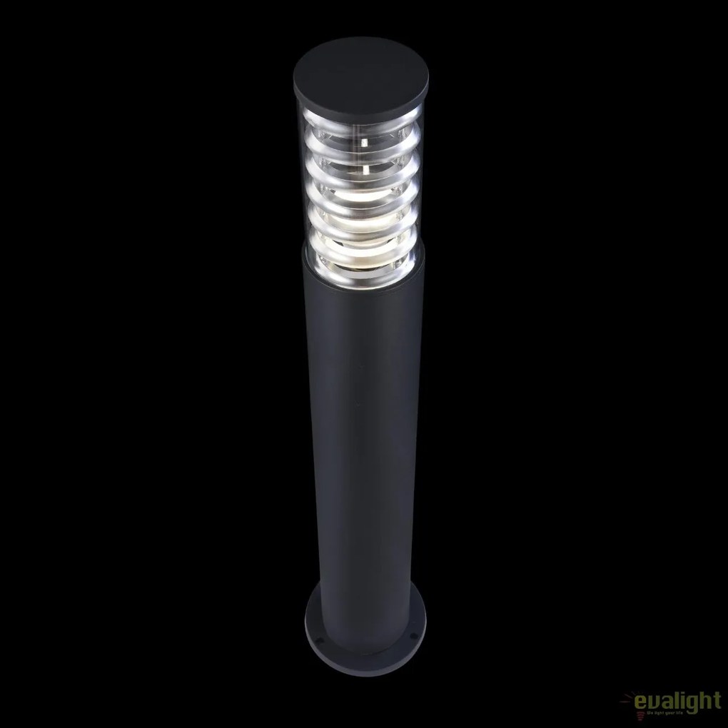 Stalp de exterior cu protectie IP54, Bronx negru H-79,6cm
