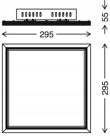 Panou LED RGBW dimabil Telefunken 301506TF LED/18W/230V 4000K + telecomandă