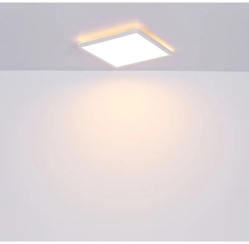 Plafoniera LED Sapana 41563-18W, 18W, 1600lm, lumina calda, IP20, alba, Globo Lighting