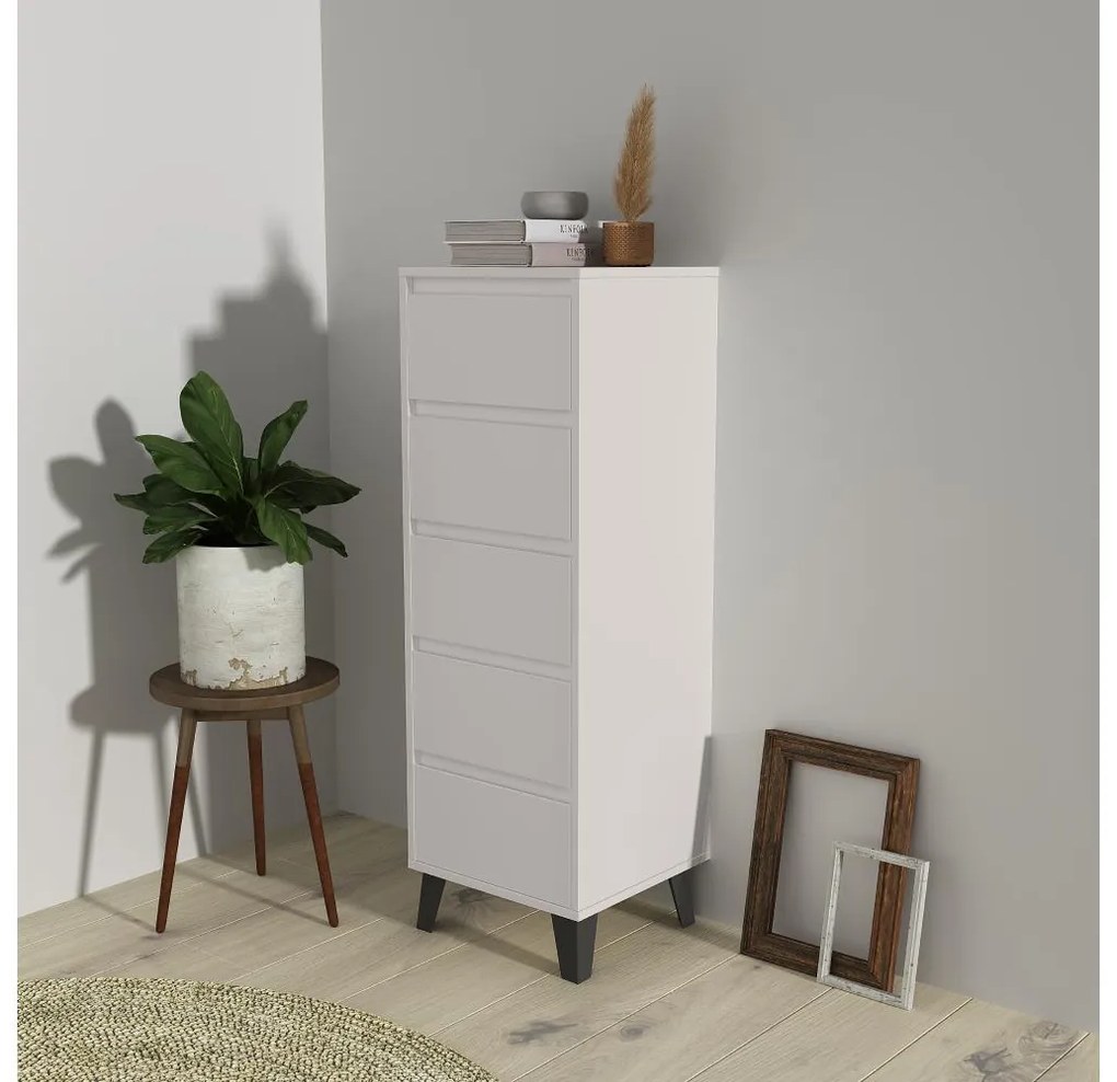 Comodă Brisas 4 (cashmir + negru) . 1116266