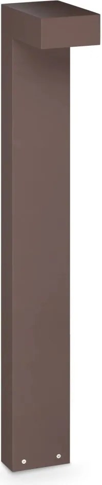 Stalp LED iluminat exterior IP65 SIRIO LED PT1 H80 COFFEE