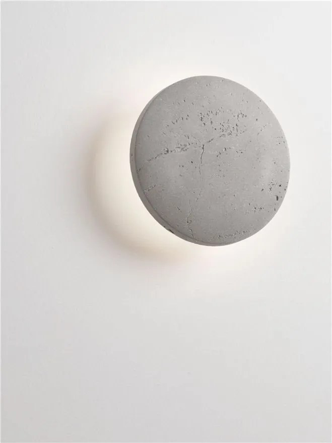 Aplica din ciment iluminat exterior LED IP65 CERLER gri