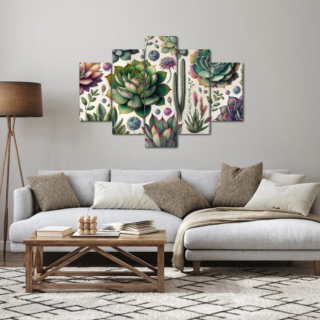 Tablou - Plante suculente (150x105 cm)