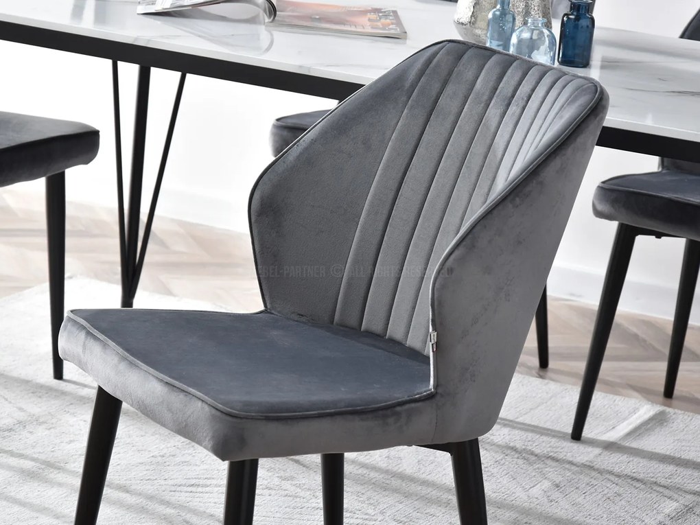 Scaun Greta K (gri + negru). 1111064