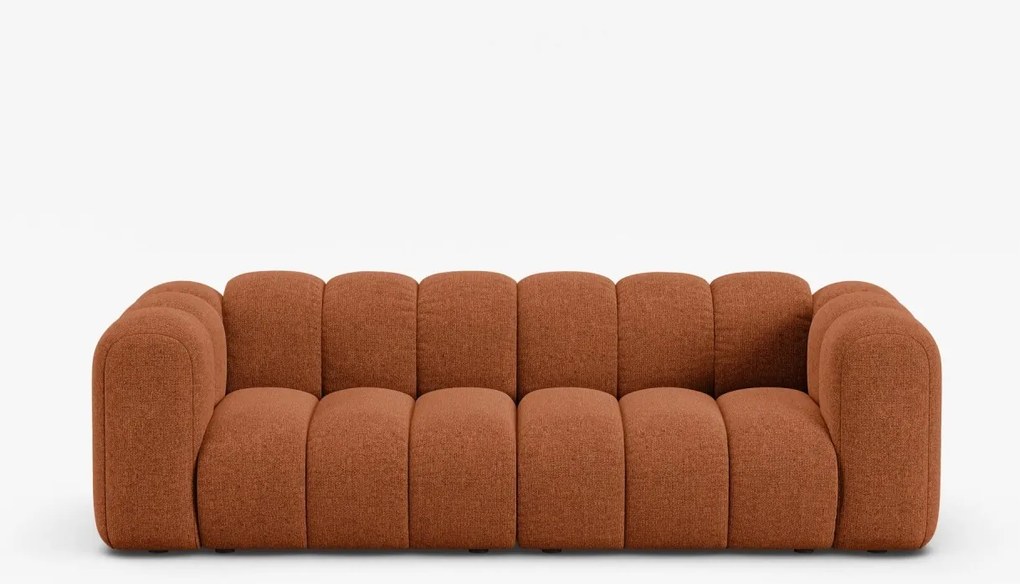 Canapea Lupine 3 locuri chenille Eden L230 cm