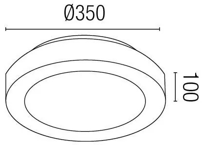 Plafonier baie IP44 Logos-2 62981