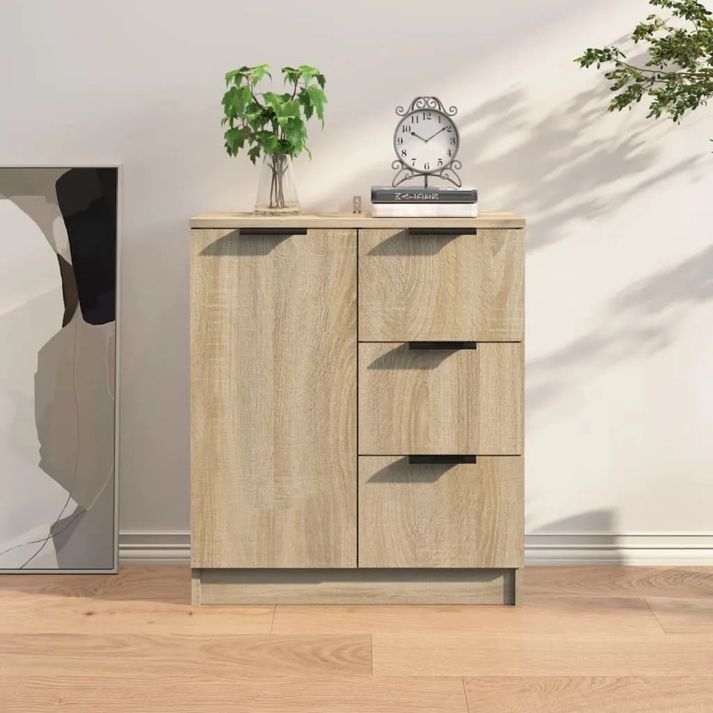 Servanta, stejar sonoma, 60x30x70 cm, lemn prelucrat 1, Stejar sonoma