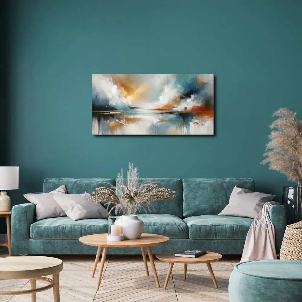 Tablou abstracție modernă cu natură