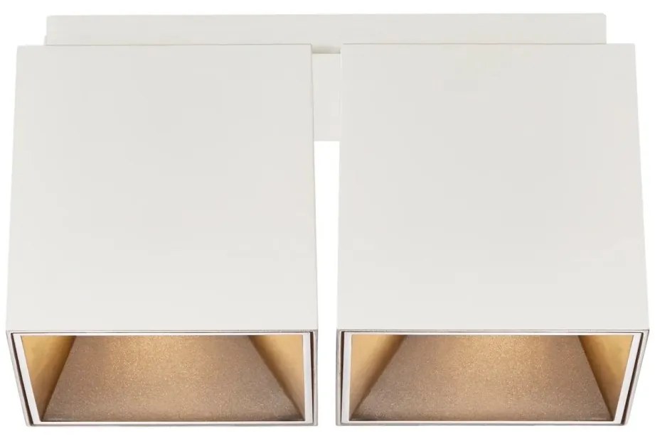 Corp aplicat cu 2 spoturi design modern ETHAN alb