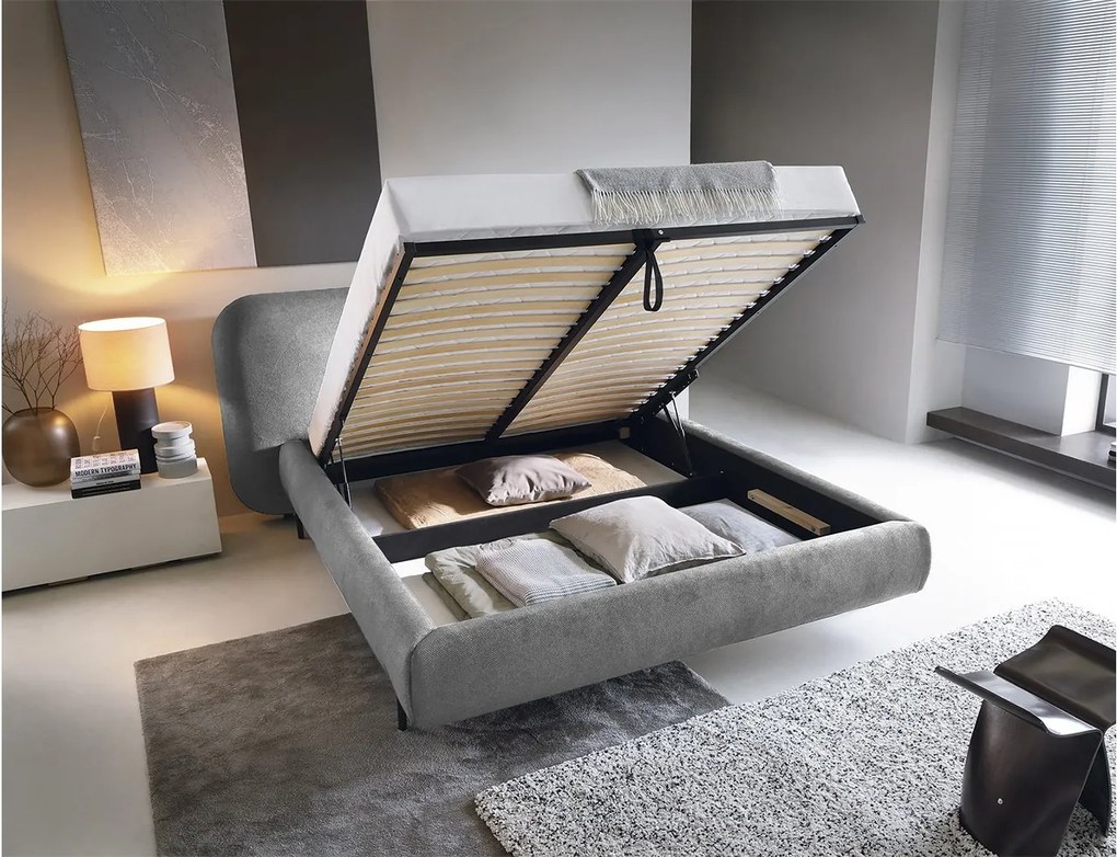 Pat lemn masiv Pointt 140/160/180x200 cm Personalizabil - Jaffray 30, 180x200