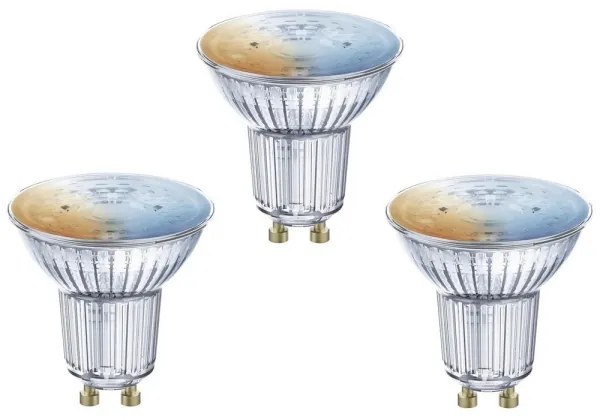 SET 3x Bec de iluminat cu LED SMART + GU10/5W/230V 2700K-6500K - Ledvance