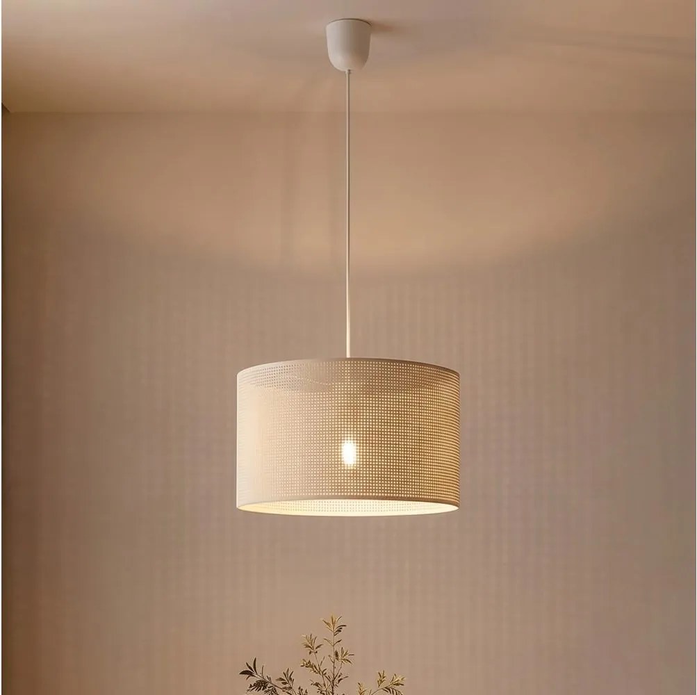 BRILAGI - Lustră pe cablu SIRIJA MODERN 1xE27/60W/230V Ø 35 cm crem