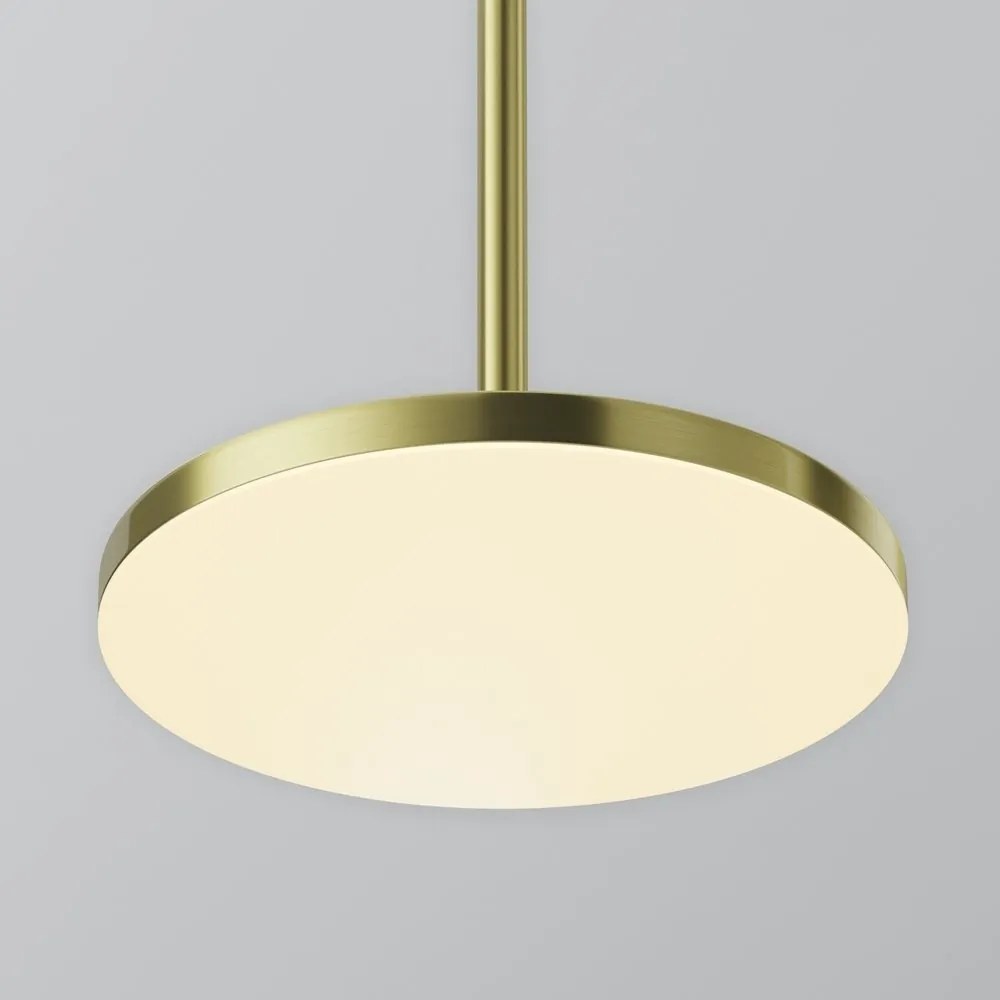Lustra/Pendul LED iluminat design tehnic Plato D-18,5cm alama
