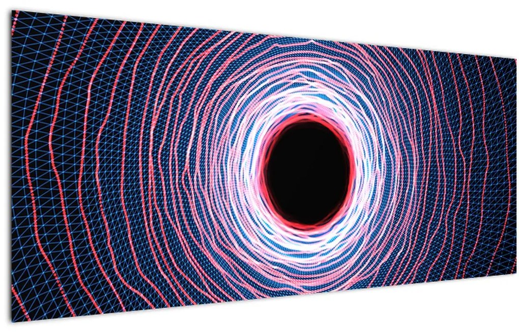 Tablou cercul abstact (120x50 cm)