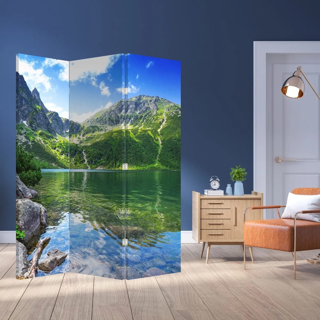 Paravan - Lac în munții Tatra (126x170 cm)