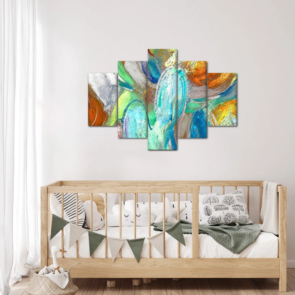 Tablou - Abstract colorat (150x105 cm)