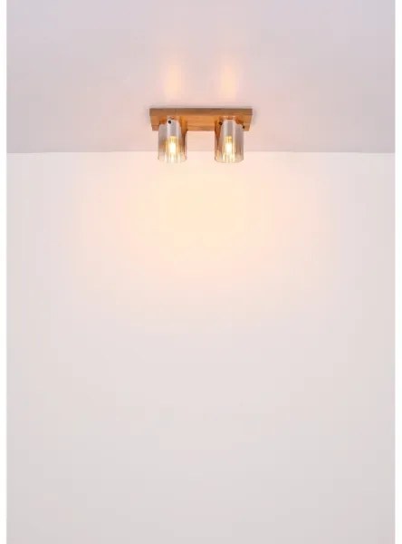 Globo 15915-2 - Plafonieră UNDERWOOD, 2 x E27 / 40 W / 230 V, 16 x 41 cm