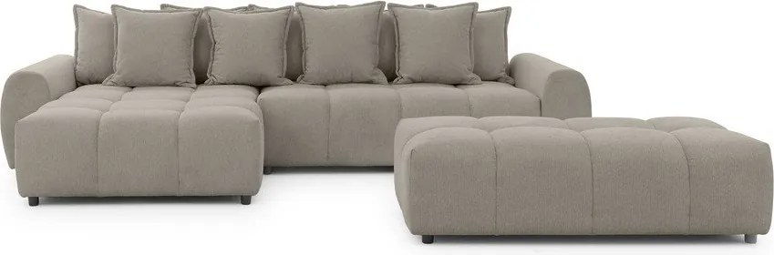 Taburet taupe Albane – Ropez