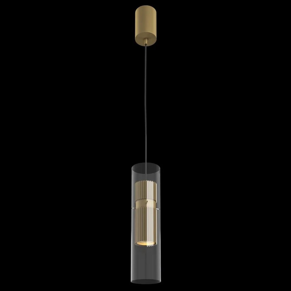 Lustra, Pendul design minimalist modern Dynamics auriu mat