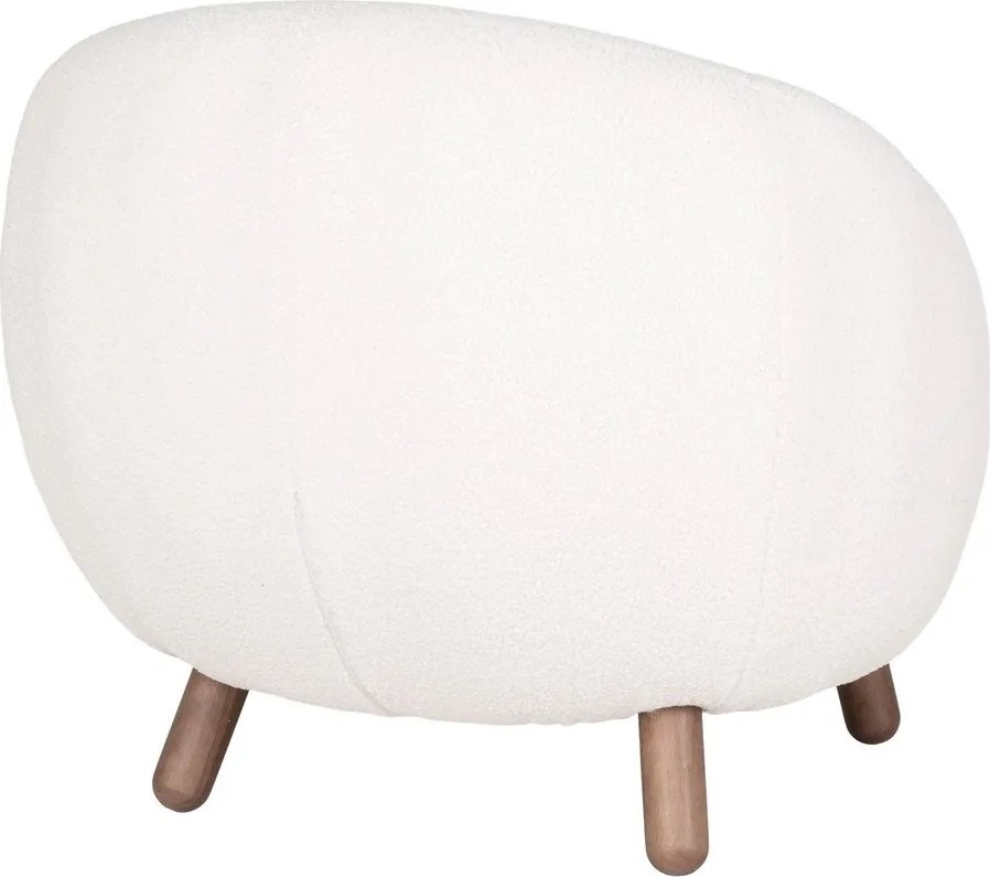 Fotoliu alb Savona - House Nordic