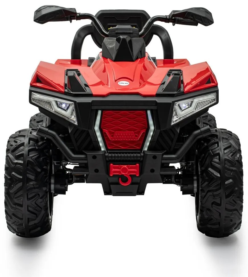 Quad electric Baby Mix Rave 4 x 4, roșu
