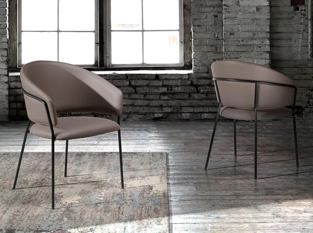 Scaun tapitat design italian Oretha AC 4088-F3236