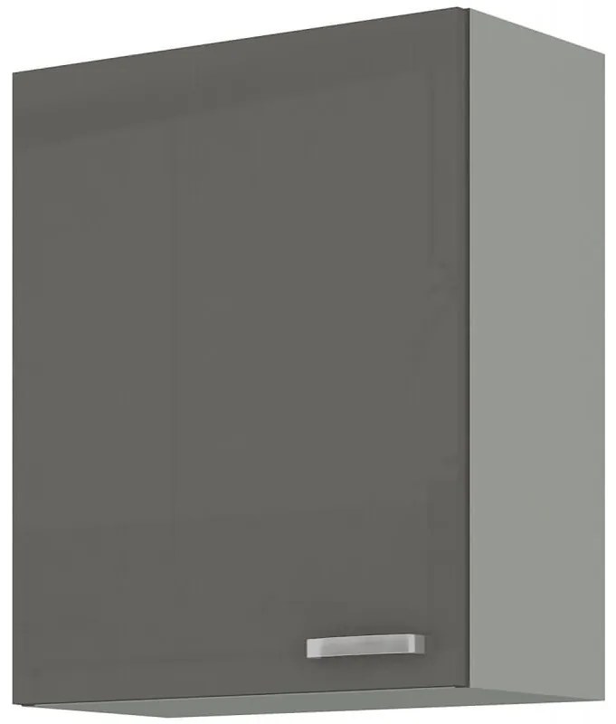 Dulap superior de bucătărie Gonir 60 G 72 1F (gri + gri). 1032714