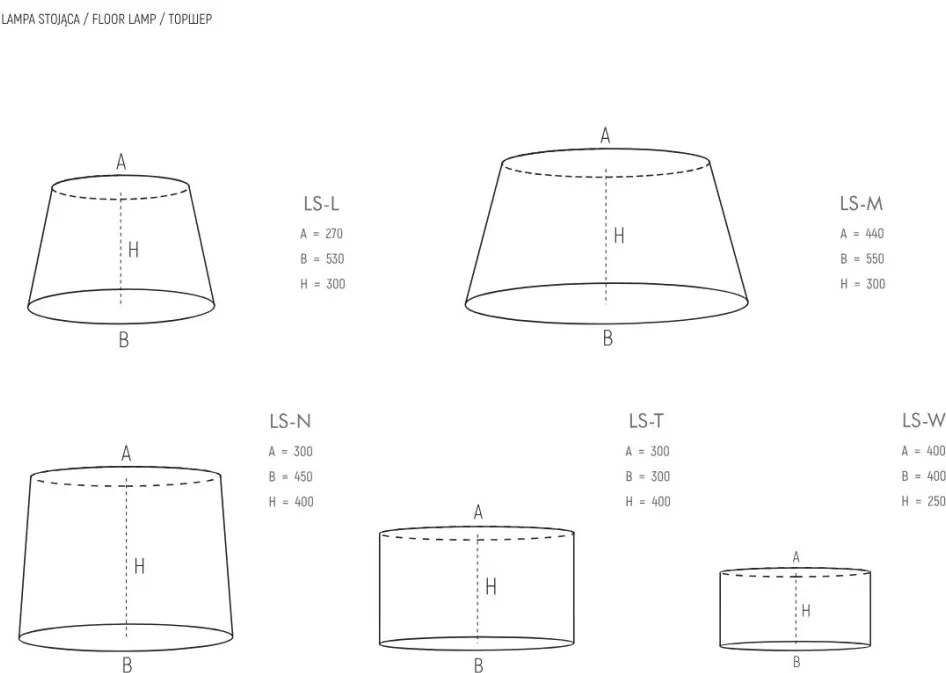 Lampadar personalizabil realizat manual BIBIONE