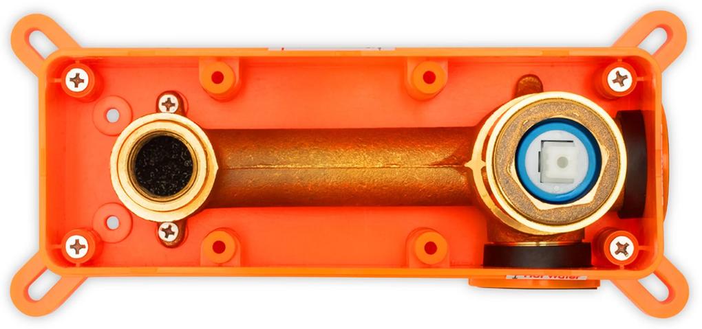 Baterie incastrata Auriu Periat Rea Lungo Gold Mat + BOX