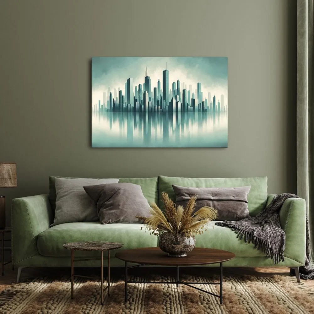 Tablou panoramă oraș modern