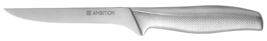 Cutit file, otel inoxidabil, argintiu, 15 cm, acero